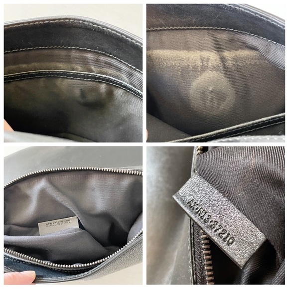 Bvlgari black leather small satchel handbag - Picture 9 of 11